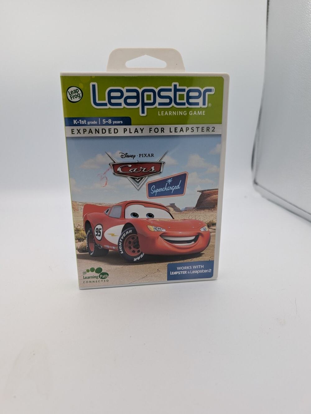 LeapFrog Leapster Learning Game Cars Supercharged Red MIB